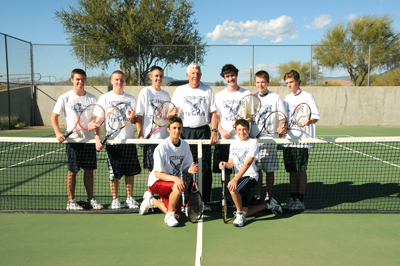 cshs boys tennis team