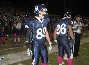 falcons in blue jerseys