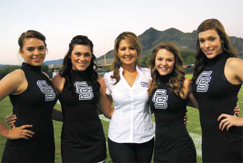 Cactus Shadows Competition Cheer: 'They're in the mix for number six!'