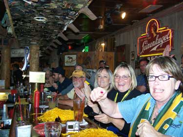 packers fans at the buffalo chip