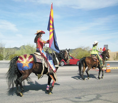 fiesta days parade horse