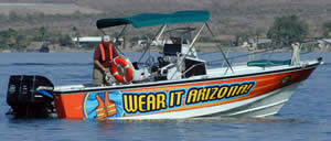 wear life jackets boat