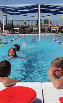 swim rhodes mesa southwest ambulance drowning prevention donating waves pool learn making children been