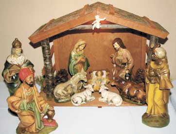 nativity set