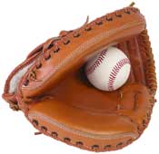 baseball and glove