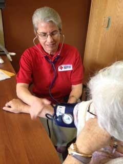 red cross nurse