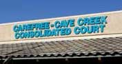 carefree cave creek court signage