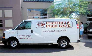 food bank van