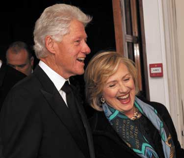 bill and hillary clinton