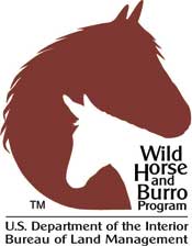 wild horse and burro logo