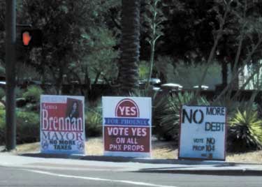 prop 104 signs