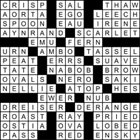 crossword solution
