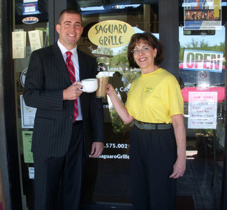 saguaro grill, kathy king and noah kendrick