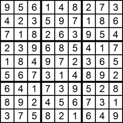 sudoku solution