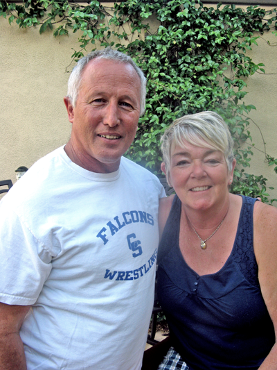 coach merle nelson and wife