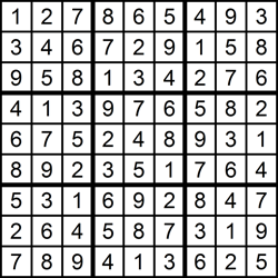 sudoku solution