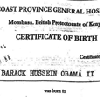 obama birth certificate