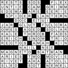 crossword solution