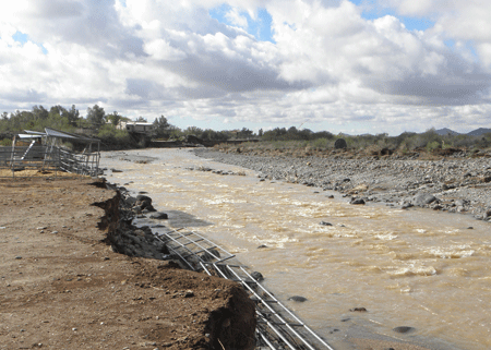 cave creek wash flooding