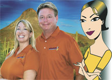 priceless plumbing's lena and matt harrison
