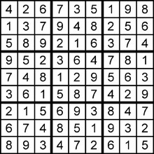 sudoku solution