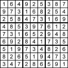 sudoku solution