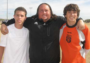 cshs boys soccer and coach