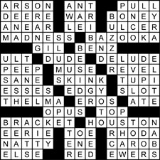 crossword solution
