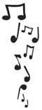 musical notes