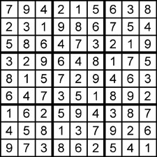 sudoku solution
