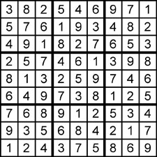 sodoku solution