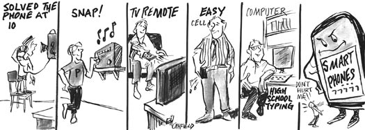 canfield cartoon smart phones