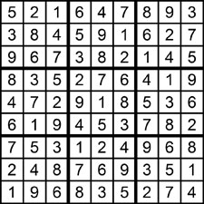 sudoku solution