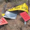sign damage