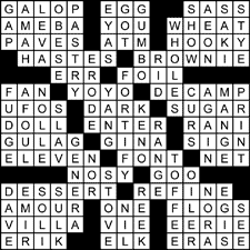 crossword solution