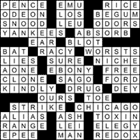 crossword solutiopn
