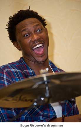 DRUMMER FOR EUGE GROOVE