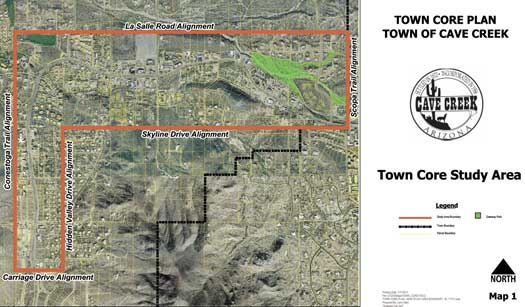 town core map