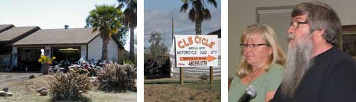 cameran smith, leslie gustafson, cycle shop