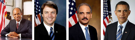 jefferson, edwards, holder, obama