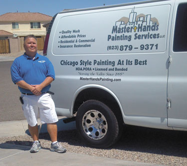 john gonzalez of masterhands painting