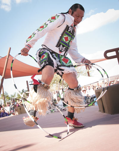 hoop dancer