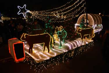 carefree christmas float