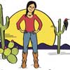 at home in the desert logo